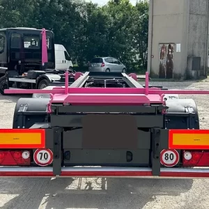 Cardi Roll-Off-Trailer mit Luftfederung (Länge: 9,27 m) – Bild 8