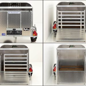Ifor Williams Schafanhänger P7e 121x221 cm Höhe: 112 cm | 750 kg – Bild 7
