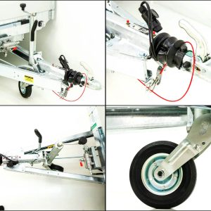 Eduard Heckkipper 150x256cm 1,8t | E+Hand Pumpe | Gitter 70cm - obrazek 5