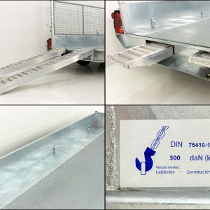 Variant Heckkipper 150x300cm 3,5t | E-Pumpe | Gitter 80cm – Bild 5