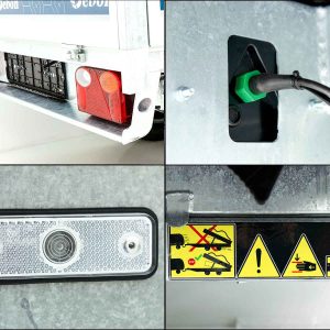 Debon Heckkipper 155x305cm 2,0t | E-Pumpe | BWA – Bild 8