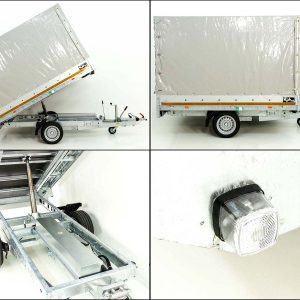 Eduard Heckkipper 150x256cm 1,5t | E+Hand Pumpe | Hochplane 160cm - obrazek 6