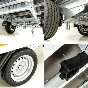 Eduard Heckkipper 150x256cm 1,8t | E+Hand Pumpe | Hochplane 160cm - obrazek 4