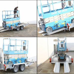 Ifor Williams Baumaschinenanhänger GH1054 163x305 3,5t | Einzelrampen – Bild 2