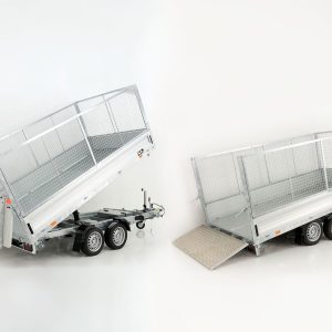 Vezeko Multidreiseitenkipper VMDK35.3 | 185x350cm 3,5t | Ladefläche kippbar | Gitteraufsatz – Bild 7