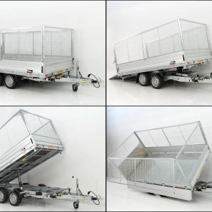 Vezeko Multidreiseitenkipper VMDK35.3 | 185x350cm 3,5t | Ladefläche kippbar | Gitteraufsatz – Bild 17