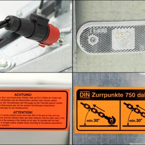 Vezeko Hochlader Anhänger DX13.3 | 162x317 cm | 1,3t – Bild 10