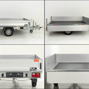Vezeko Hochlader Anhänger DX13.3 | 162x317 cm | 1,3t – Bild 8