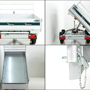 Debon Dreiseitenkipper 180x306 2,6t | E-Pumpe | Rampen | Stützen – Bild 19