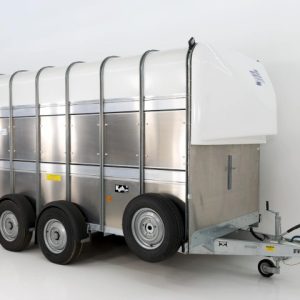 Ifor Williams Przyczepa do bydła TA510 14x7 178x434 cm | Wys. 213 cm | 3,5t | Dwupoziomowa