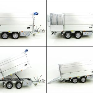 Twintrailer Multi-Heckkipper TT30-30 3,0t | 183x309x40/BWA80cm | Tandem | LED – Bild 14