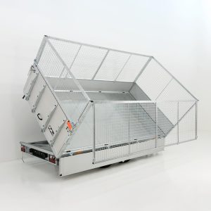 Vezeko Multidreiseitenkipper VMDK35.4 | 210x400cm 3,5t | Ladefläche kippbar | Gitteraufsatz – Bild 8
