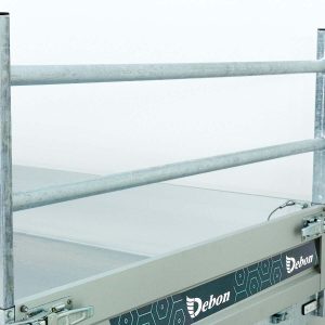 Debon Heckkipper 155x305cm 2,0t | E-Pumpe | Gitter 60 cm | AKTION – Bild 2