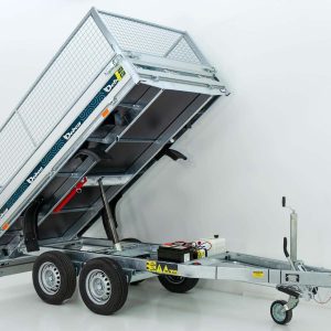 Debon Heckkipper 155x305cm 2,0t | E-Pumpe | Gitter 60 cm | AKTION – Bild 1