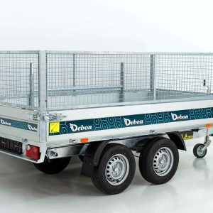 Debon Heckkipper 155x305cm 2,0t | E-Pumpe | Gitter 60 cm | AKTION – Bild 13