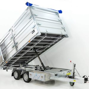 Twintrailer Multi-Heckkipper TT35-40 GB 3,5t | 192x402x140cm | Tandem – Bild 1