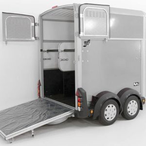 Ifor Williams Przyczepa do koni HB506 | Siodlarnia | srebrna - obrazek 10