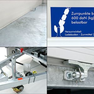 Unsinn Dreiseitenkipper UDK 175x306cm 2,6t | E-Pumpe | Notpumpe – Bild 6