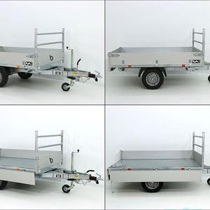 Debon wywrotka tylna 150x250cm 1,3t | Pompa elektryczna - obrazek 6