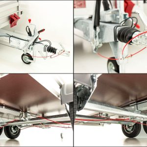 Przyczepa tandem 150x300cm 2000kg | Typ 7.20 - obrazek 11