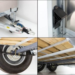 Ifor Williams Przyczepa do bydła TA510 14x7 178x434 cm | Wys. 213 cm | 3,5t - obrazek 10