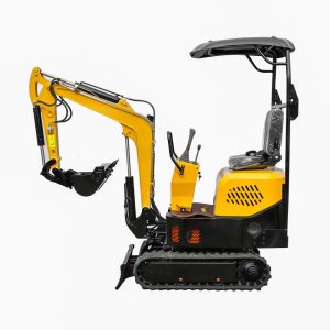 Minikoparka „Bobmaster Pro” – Diesel, 890 kg z wysięgnikiem przegubowym + zestaw łyżek - obrazek 3